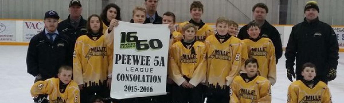Congratulations to the Millet Pee Wee Storm on winning the consolation championship. #proudcoach https://t.co/gwvhZEDhLz