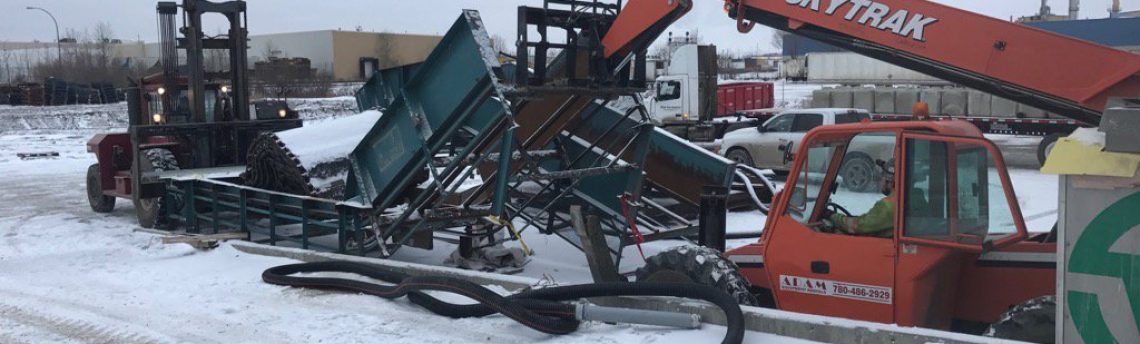 Moving the old conveyor into the building has commenced. https://t.co/Mn6yp8hVM3