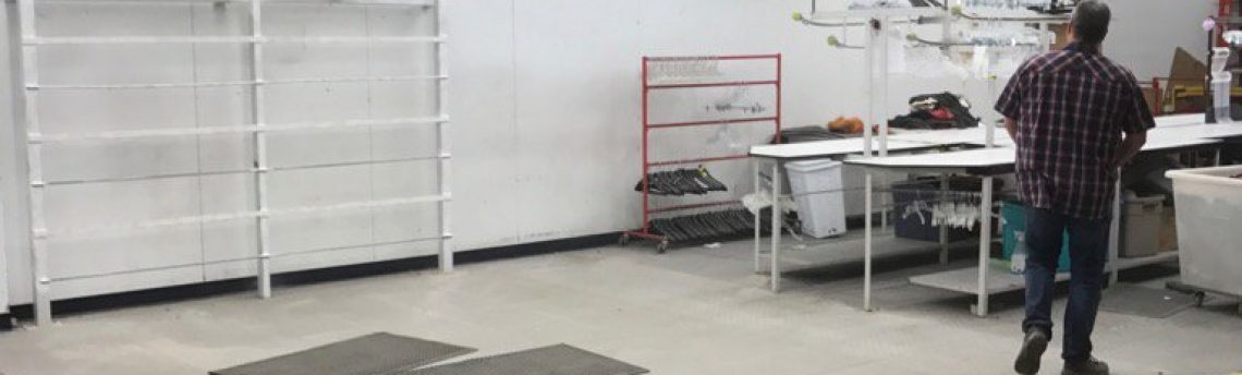 Speedrail removal and new hangar rack complete. https://t.co/D79eBTMhJ5