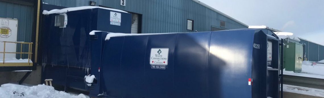 Compactor installation, commissioning and training is complete. Custom hopper to keep the staff out of the elements. https://t.co/dHTR7uNSj3