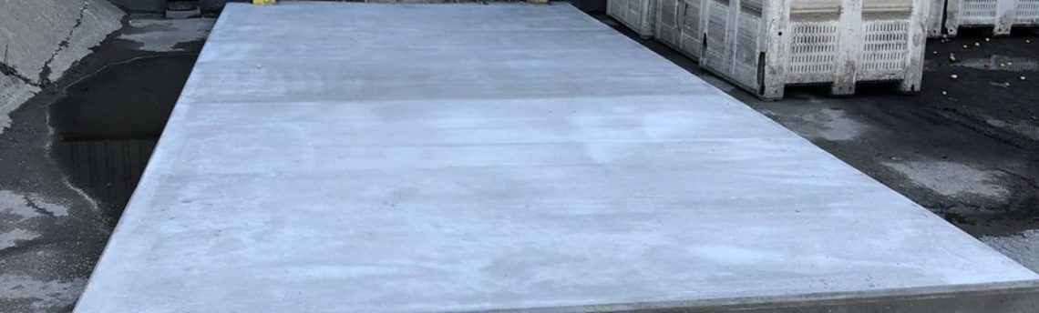 New concrete pad poured for us to install a compactor onto. https://t.co/LYeylJoXDX